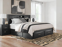 Load image into Gallery viewer, Stabotta King Bookcase Bed with Storage
