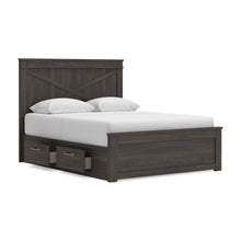 Load image into Gallery viewer, Vonitta Bay Queen Panel Bed with Storage
