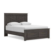 Load image into Gallery viewer, Vonitta Bay Queen Panel Storage Bed
