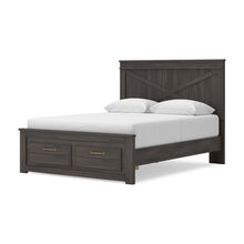 Load image into Gallery viewer, Vonitta Bay Queen Panel Storage Bed
