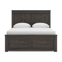 Load image into Gallery viewer, Vonitta Bay Queen Panel Storage Bed

