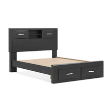 Load image into Gallery viewer, Stabotta Queen Bookcase Storage Bed

