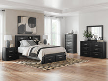 Load image into Gallery viewer, Stabotta Queen Bookcase Storage Bed
