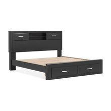Load image into Gallery viewer, Stabotta King Bookcase Storage Bed
