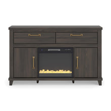 Load image into Gallery viewer, Brazen Valley 60" TV Stand with Electric Fireplace
