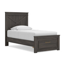 Load image into Gallery viewer, Vonitta Bay Twin Panel Platform Storage Bed
