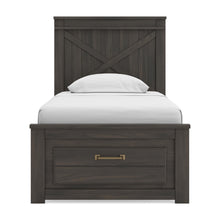 Load image into Gallery viewer, Vonitta Bay Twin Panel Platform Storage Bed
