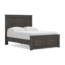 Load image into Gallery viewer, Vonitta Bay Full Panel Platform Storage Bed
