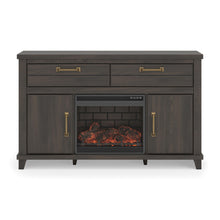 Load image into Gallery viewer, Brazen Valley 60" TV Stand with Electric Fireplace
