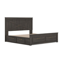 Load image into Gallery viewer, Vonitta Bay King Panel Storage Bed
