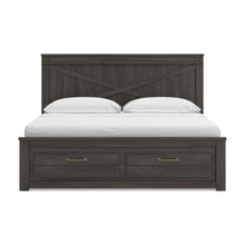 Load image into Gallery viewer, Vonitta Bay King Panel Storage Bed
