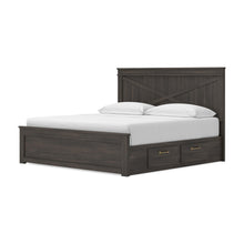 Load image into Gallery viewer, Vonitta Bay King Panel Bed with Storage
