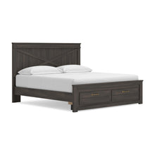 Load image into Gallery viewer, Vonitta Bay King Panel Storage Bed

