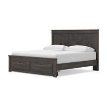 Load image into Gallery viewer, Vonitta Bay King Panel Storage Bed
