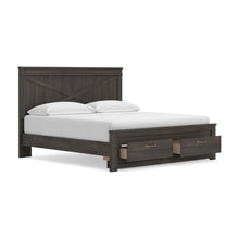 Load image into Gallery viewer, Vonitta Bay King Panel Storage Bed
