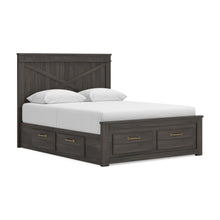 Load image into Gallery viewer, Vonitta Bay Queen Panel Storage Bed
