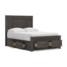 Load image into Gallery viewer, Vonitta Bay Full Panel Storage Bed
