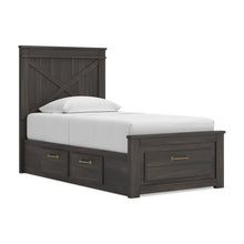 Load image into Gallery viewer, Vonitta Bay Twin Panel Storage Bed
