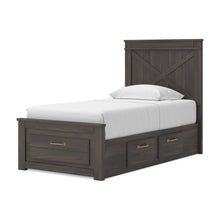 Load image into Gallery viewer, Vonitta Bay Twin Panel Storage Bed
