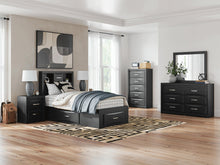 Load image into Gallery viewer, Stabotta Twin Bookcase Storage Bed
