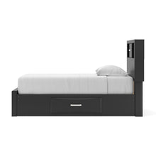 Load image into Gallery viewer, Stabotta Twin Bookcase Storage Bed
