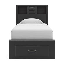 Load image into Gallery viewer, Stabotta Twin Bookcase Storage Bed
