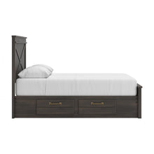 Load image into Gallery viewer, Vonitta Bay Queen Panel Bed with 2 Sided Storage
