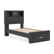 Load image into Gallery viewer, Stabotta Twin Bookcase Storage Bed
