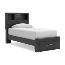 Load image into Gallery viewer, Stabotta Twin Bookcase Storage Bed
