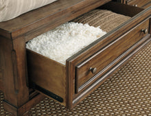 Load image into Gallery viewer, Flynnter Queen Sleigh Bed with 2 Storage Drawers
