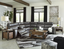 Load image into Gallery viewer, Samperstone 6-Piece Power Reclining Sectional
