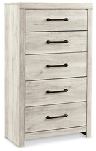 Load image into Gallery viewer, Cambeck Twin Panel Bed with Mirrored Dresser, Chest and Nightstand

