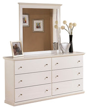 Load image into Gallery viewer, Bostwick Shoals Twin Panel Bed with Mirrored Dresser

