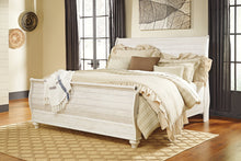 Load image into Gallery viewer, Willowton Queen Sleigh Bed with Dresser
