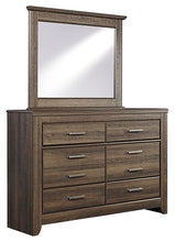 Load image into Gallery viewer, Juararo King Panel Bed with Mirrored Dresser
