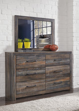 Load image into Gallery viewer, Drystan Twin Panel Bed with 4 Storage Drawers with Mirrored Dresser and Chest
