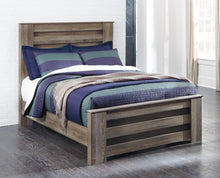 Load image into Gallery viewer, Zelen Full Panel Bed with Mirrored Dresser and Chest
