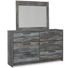 Load image into Gallery viewer, Baystorm Twin Panel Bed with Mirrored Dresser
