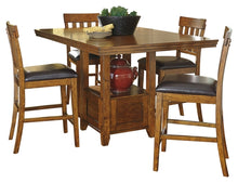 Load image into Gallery viewer, Ralene Counter Height Dining Table and 4 Barstools
