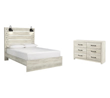 Load image into Gallery viewer, Cambeck  Panel Bed With Dresser
