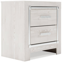 Load image into Gallery viewer, Altyra Queen Bookcase Headboard with Mirrored Dresser and 2 Nightstands
