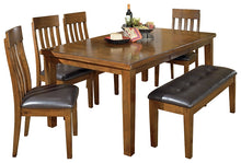 Load image into Gallery viewer, Ralene Dining Table and 4 Chairs and Bench
