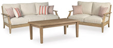 Load image into Gallery viewer, Clare View Outdoor Sofa and Loveseat with Coffee Table
