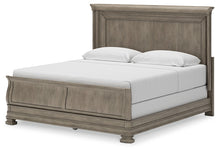 Load image into Gallery viewer, Lexorne King Sleigh Bed with Mirrored Dresser
